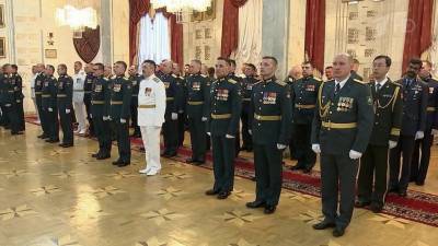 Около 150 выпускников военной академии Генерального штаба Вооруженных сил РФ получили дипломы об окончании вуза