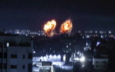 Израиль нанес удары по военным объектам ХАМАС
