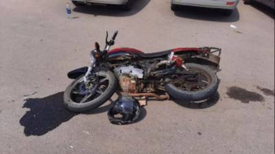 17-летний мотоциклист пострадал в ДТП в Воронежской области