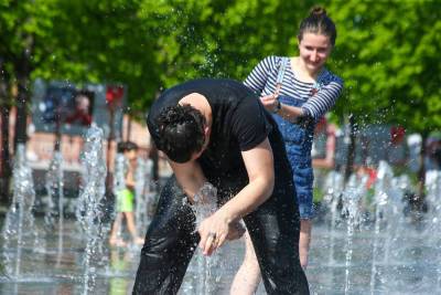 В Москве объявлен "желтый" уровень опасности из-за жары