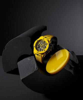 Невозможное возможно: Hublot создали часы из керамики сложнейшего желтого оттенка