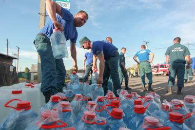 В Воронеже 300 тысяч человек остались без воды