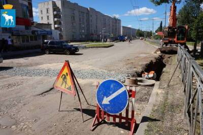 На улице Подольских курсантов Йошкар-Олы появится водоотведение