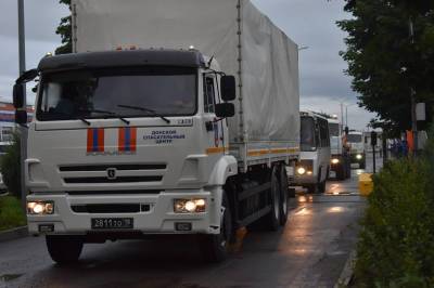 Донские спасатели отправились в Керчь для ликвидаций подтоплений после ливней
