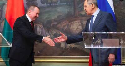 Belarus Foreign Minister Meets Lavrov On Case Of Pratasevich's Russian Girlfriend