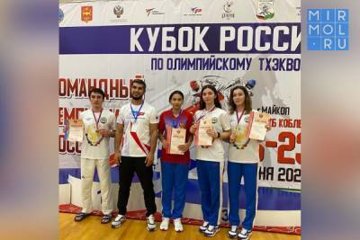 Два золота выиграли тхэквондисты республики на проходящем Кубке России