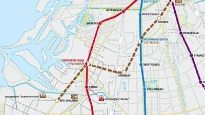 Проектирование коричневой линии метрополитена начнется в Петербурге