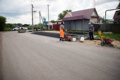 Почти завершили ремонт дороги в Притамбовье до Крутых Выселок