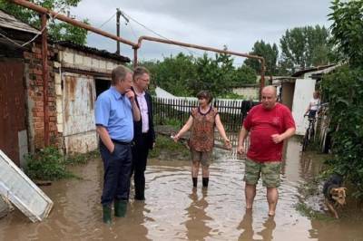 Материальную помощь получат пострадавшие от подтопления жители в Ростовской области