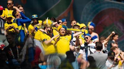 Гол Форсберга принес Швеции победу над Словакией в матче Евро-2020