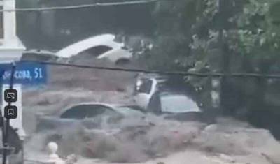 Один человек погиб в результате потопа в Ялте