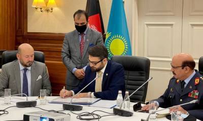Казахстан и Афганистан подписали соглашение о военном сотрудничестве