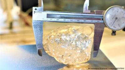 В Ботсване нашли алмаз в более чем 1000 карат