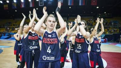 Российские баскетболистки досрочно вышли в плей-офф чемпионата Европы