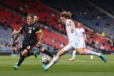 Хорватия и Чехия сыграли вничью в чемпионате Европы по футболу