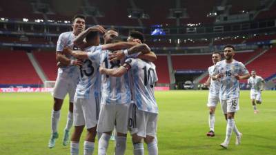 Сборная Аргентины минимально обыграла Уругвай в матче Кубка Америки