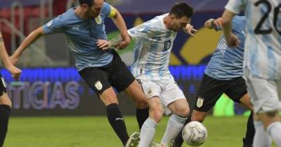 Сборная Аргентины обыграла Уругвай на Кубке Америки