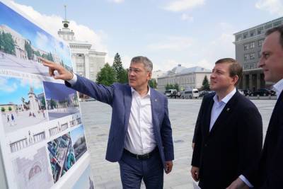 Партия власти поможет реконструировать Советскую площадь в Уфе