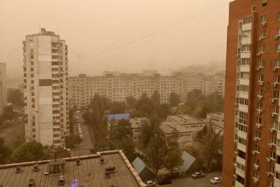 МЧС предупреждает астраханцев о приближении пыльной бури