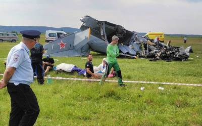 В Кузбассе потерпел крушение самолёт с парашютистами
