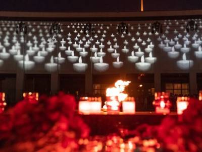 1418 свечей зажжется в полночь 22 июня у Музея Победы