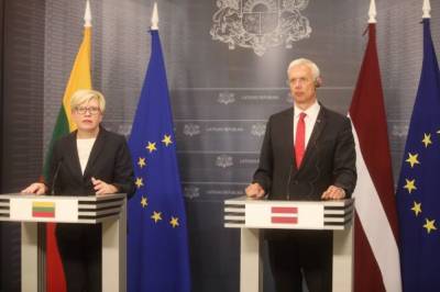 Премьер Латвии пообещал коллеге из Литвы не торговать белорусской энергией