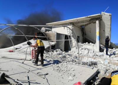 В Сирии российские наемники уничтожили пункт гражданской обороны