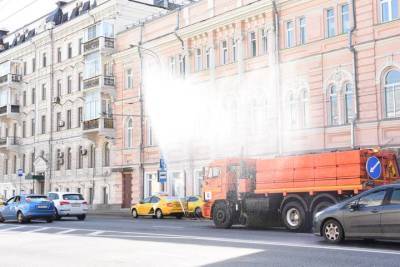 Аэрация на дорогах Москвы в очередной раз состоится 19 июня из-за жары