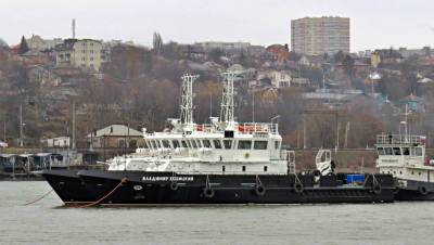 Черноморский флот получил новейший гидрографический катер «Владимир Козицкий»