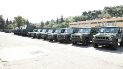 Китай передал Ливану военные автомобили