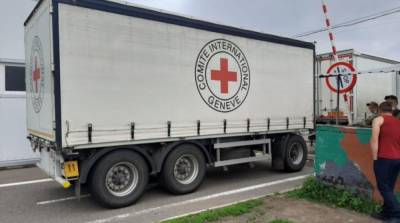 На оккупированный Донбасс направили 14 грузовиков гуманитарной помощи