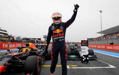 Ферстаппен выиграл квалификацию на Гран-при Франции