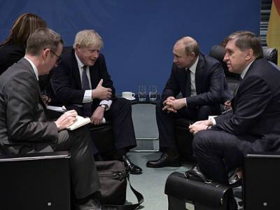 Минобороны Великобритании: встреча между Путиным и Джонсоном — возможна