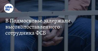 В Подмосковье задержали высокопоставленного сотрудника ФСБ