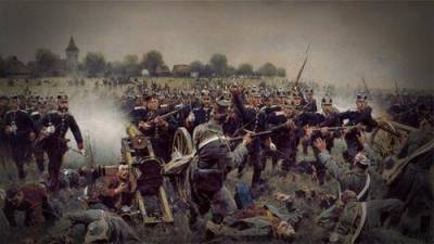 «Герой, упавший вниз». В 1866 году Людвиг фон Бенедек проиграл битву при Садовой, за что едва не получил суровое наказание