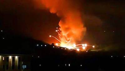 Мэр города в Сербии объявил об эвакуации после взрыва на заводе