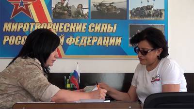 Миротворцы РФ рассказали о психологической помощи жителям Нагорного Карабаха