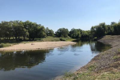 В Курске продолжат чистить русло реки Кривец за 90 млн рублей