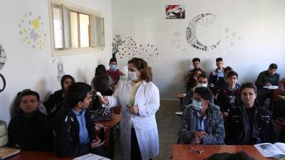 В Сирии состоялись митинги за допуск учащихся к сдаче экзаменов