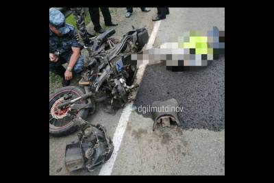 40-летний житель Челябинской области разбился на мотоцикле в Башкирии