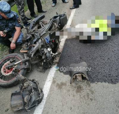 В Башкирии водитель мотоцикла погиб, врезавшись в дорожное ограждение