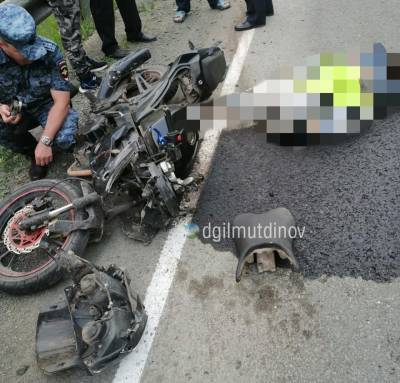 В Башкирии мужчина купил мотоцикл и сразу же на нем разбился