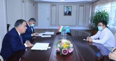 Раджаббой Ахмадзода и Александр Ким обсудили таджикско-казахское стратегическое партнерство