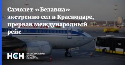 Самолет «Белавиа» экстренно сел в Краснодаре, прервав международный рейс