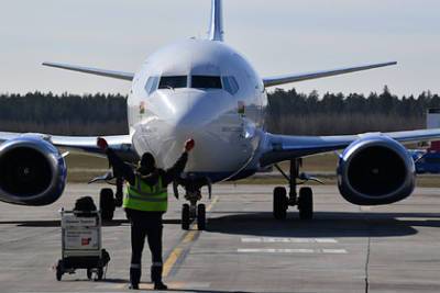 Летевший в Белоруссию самолет резко изменил курс и приземлился в России