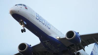 Самолет «Белавиа» экстренно сел в Краснодаре из-за утечки топлива
