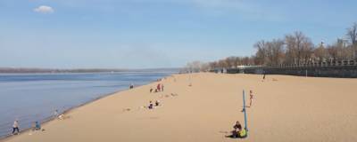 В Самаре пляжный сезон начнется после снижения уровня воды в Волге