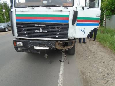 Один человек погиб после столкновения «двенадцатой» с грузовиком в Ряжском районе