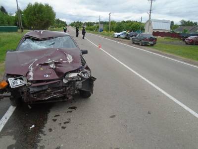 Мотоциклист погиб в аварии с «Ладой-21154» в Ряжском районе