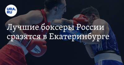 Лучшие боксеры России сразятся в Екатеринбурге
